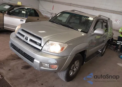 2003 Toyota 4Runner Limited V8 from USA, damaged, VIN JTEBT17R830005568